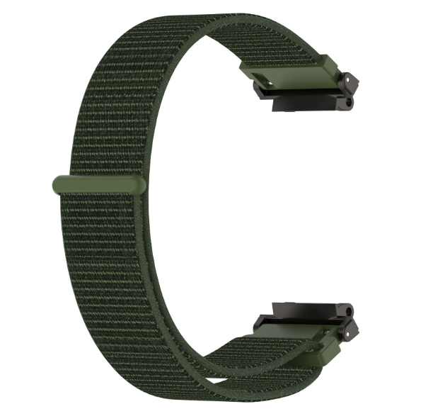 Ремешок DK Nylon Sport Loop для Xiaomi Amazfit T-Rex 2 Olive flak (A2169)