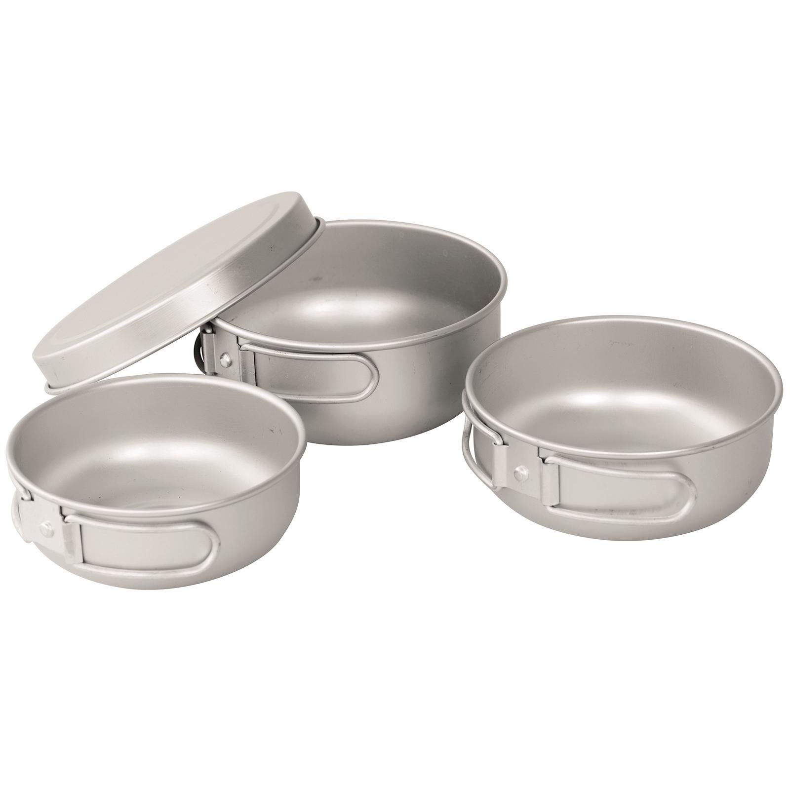 Набір посуду Easy Camp Adventure Ultra Light Cook Set Silver (680196)