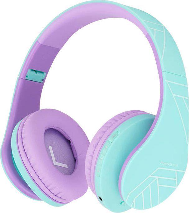 Навушники з мікрофоном PowerLocus P2 Blue/Purple (548038)