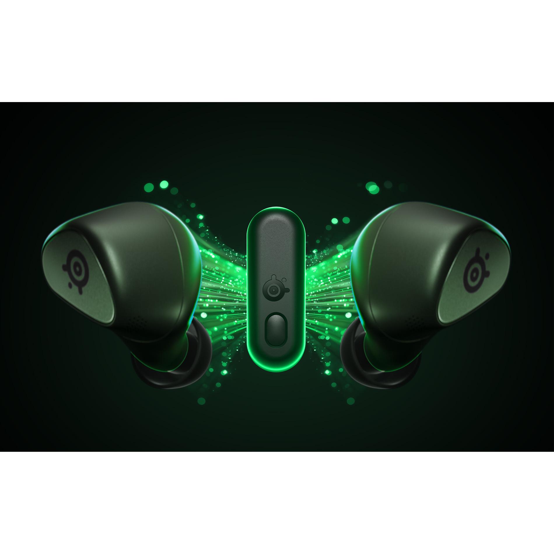 Гарнитура игровая SteelSeries Arctis GameBuds for Xbox TWS Bluetooth 5.3 с микрофоном Black (61681) - фото 7 Гарнитура игровая SteelSeries Arctis GameBuds for Xbox TWS Bluetooth 5.3 с микрофоном Black (61681) - фото 7