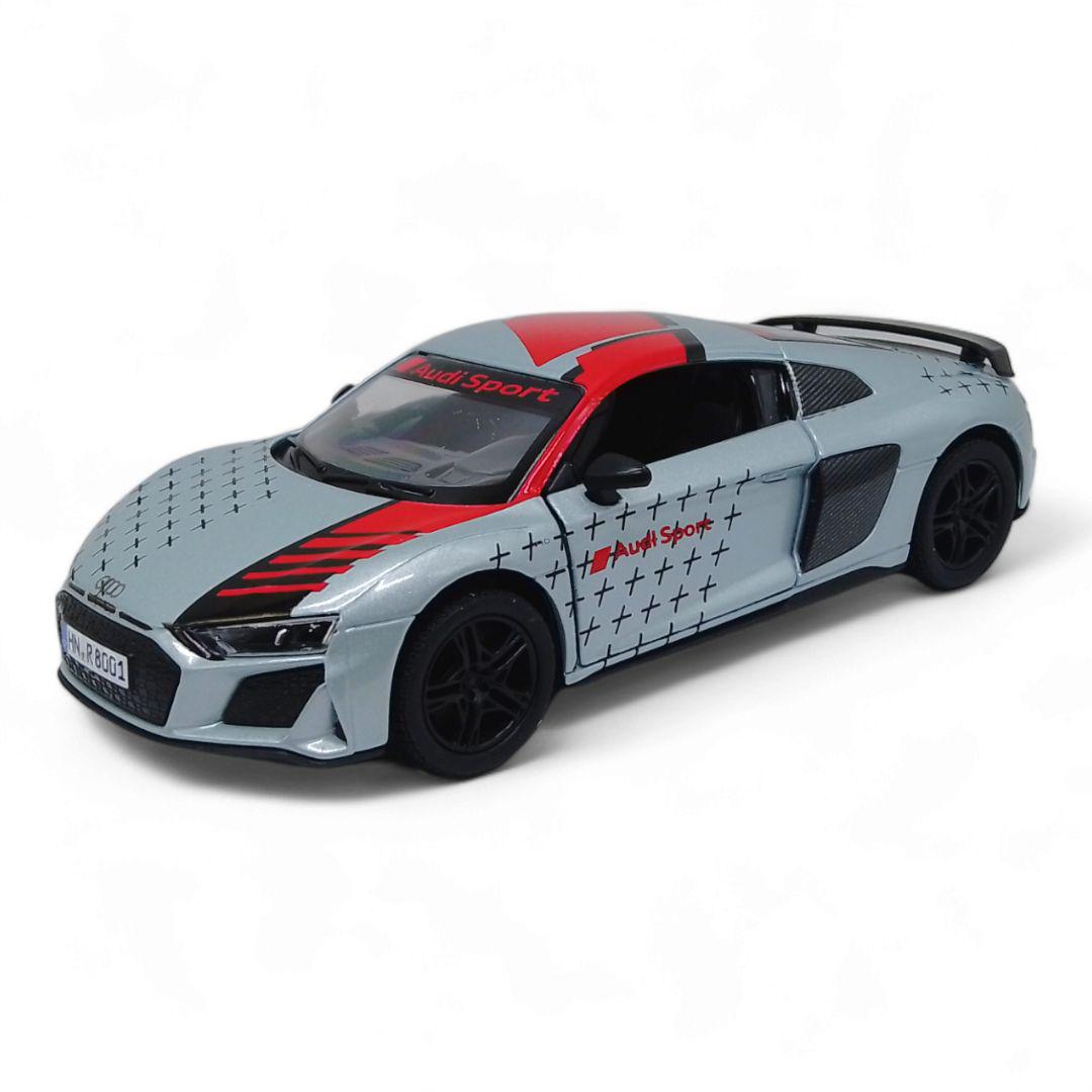Машинка Kinsmart Audi R8 Coupe 5 Серый