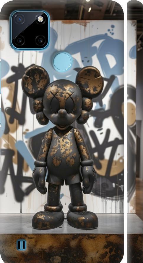 Чехол на Realme C25Y Bronze kaws v2 (6098m-2553-42517)