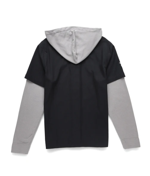 Худі чоловіче Hollister L Чорно-сірий - фото 4