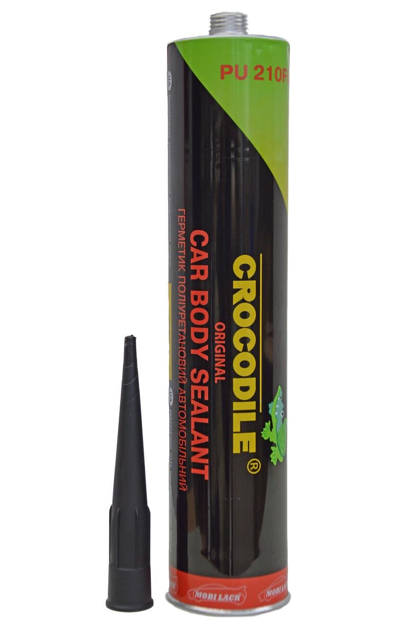 Герметик кузовний для швів CROCODILE 310 г Чорний (PU 210 FC) - фото 2 Герметик кузовний для швів CROCODILE 310 г Чорний (PU 210 FC) - фото 2