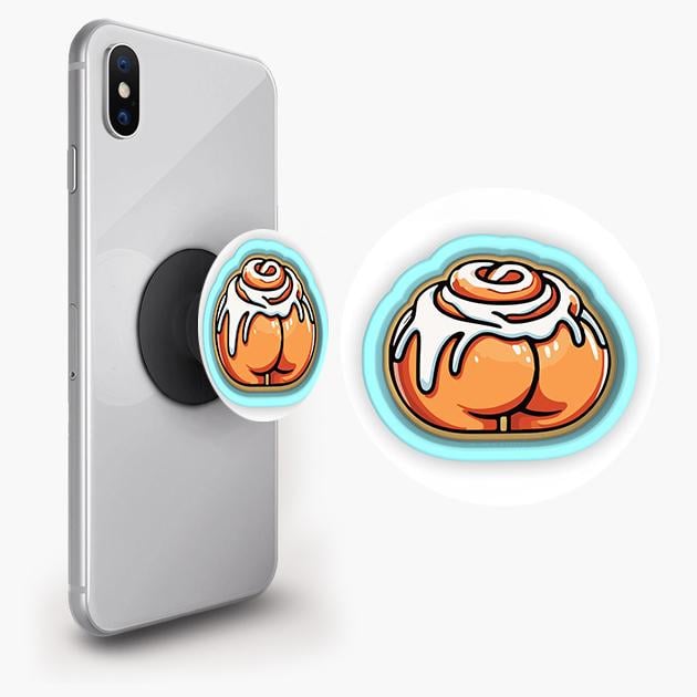 Попсокет для телефона PopSockets Попа Черный (pop28) - фото 3