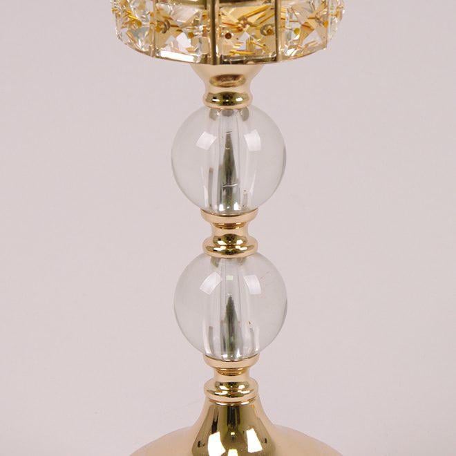 Свічник металевий Flora 29,5 см (38465) - фото 3 Свічник металевий Flora 29,5 см (38465) - фото 3