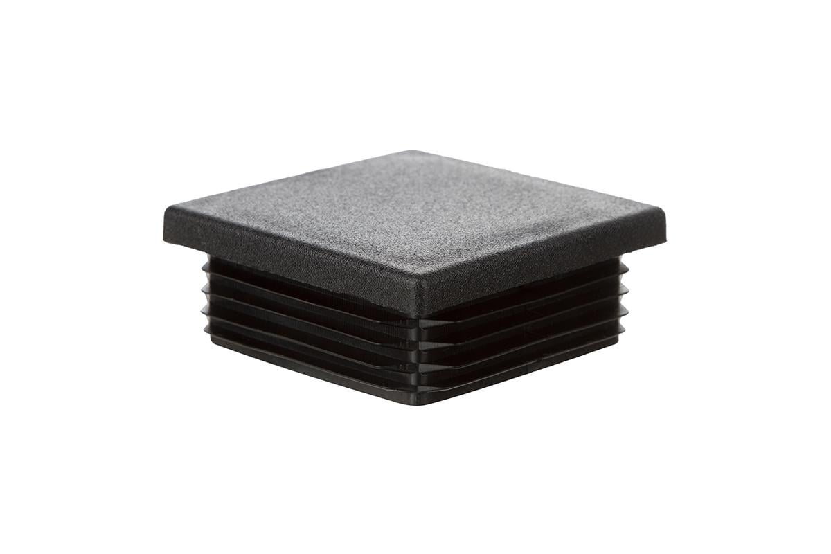 Заглушка квадратная внутренняя 90х90 мм 1 шт. Черный (SQI-90X90-BLK-204)