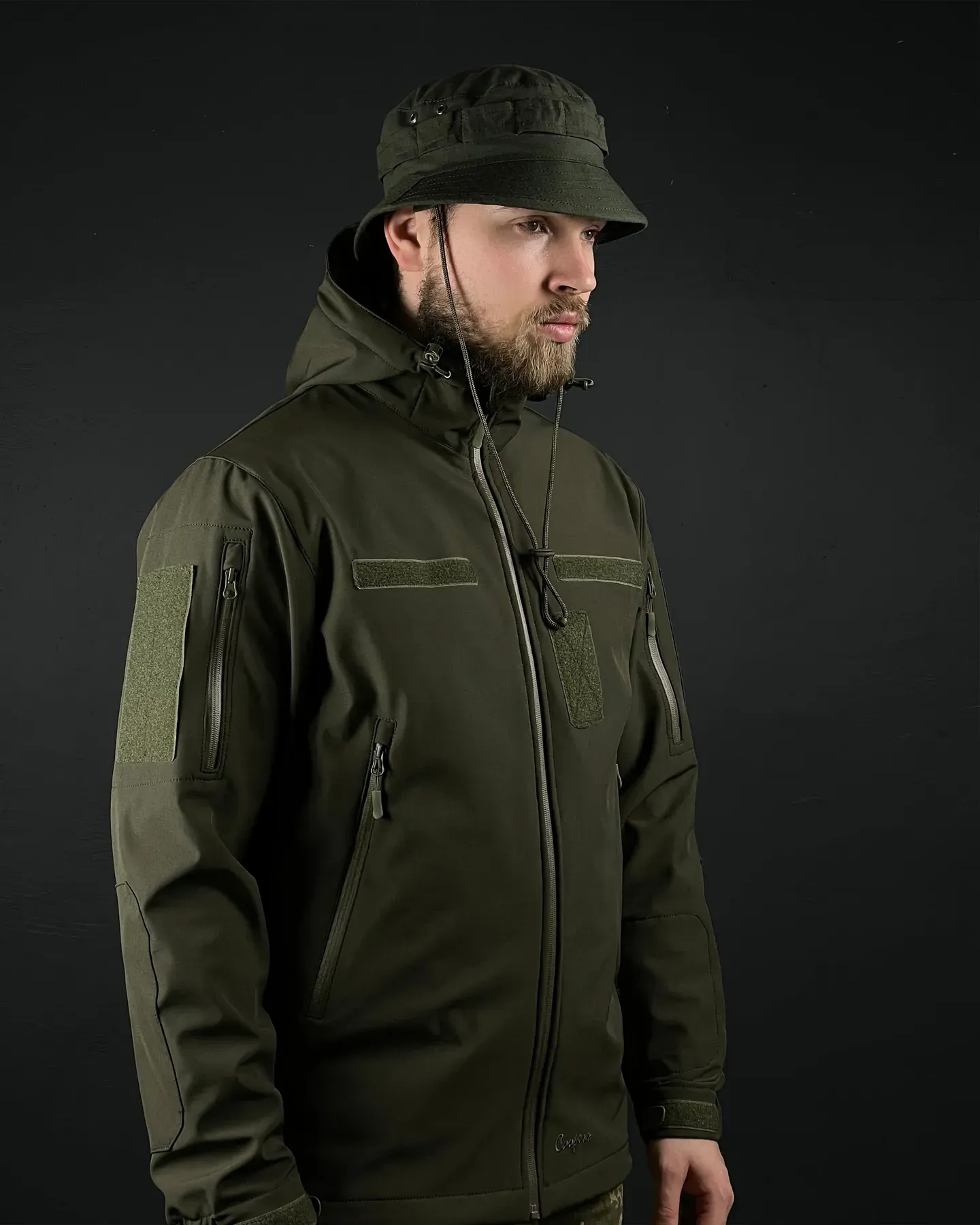 Куртка военная COOPERR Soft Shell II L Олива (KUR-1.3.L)