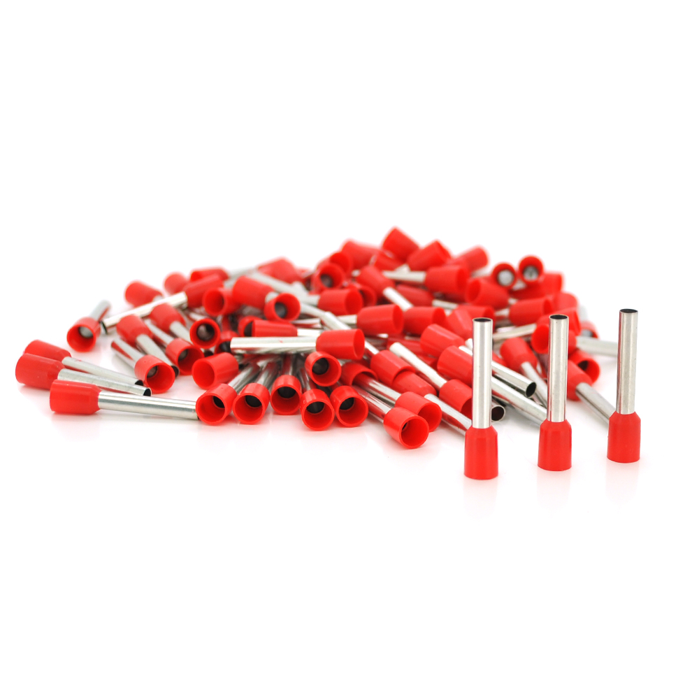 Кабельний наконечник VE4018 4,0 мм² довжина трубки 18 мм 100 шт. (YUT_V3192)