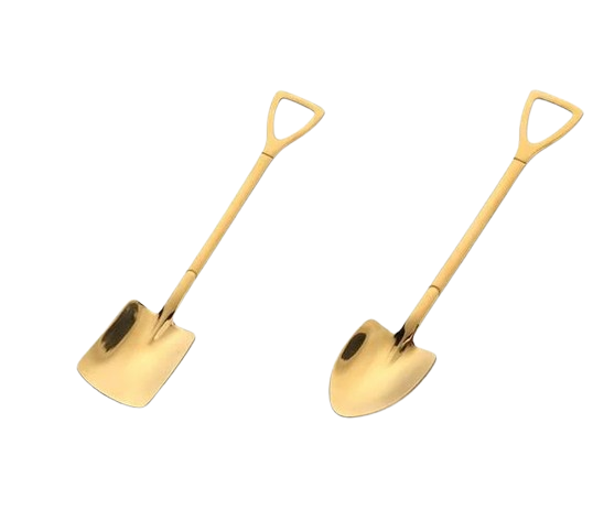 Набор десертных ложек CQ в виде лопаты (1847001477)
