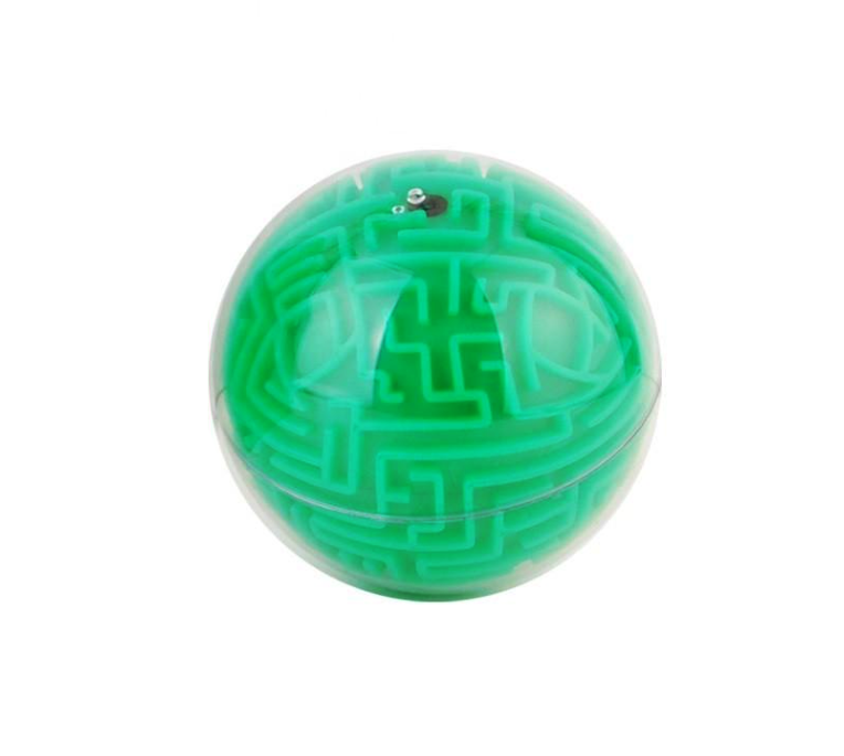 Развивающая игрушка SUNROZ AMAZE BALL шар-лабиринт 3D головоломка Зеленый (SUN5675)