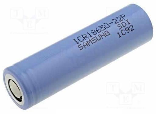Акумулятор Li-Ion 18650 Samsung ICR18650-22P 2200mAh 10A 4,2/3,62/2,75V 2 шт. в упаковці Blue (36118)