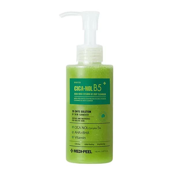 Пенка кислородная Medi-Peel Pitoscycanol B5 Aha Bha Vitamin Caming O2 Deep Cleanser укрепляющая для умывания и очищения пор 150 мл