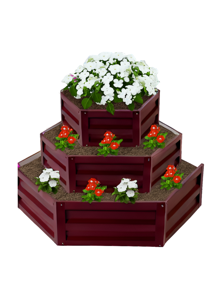 Клумба посилена SIMBUD Карпатьська гірка RAL3005 (29671070)