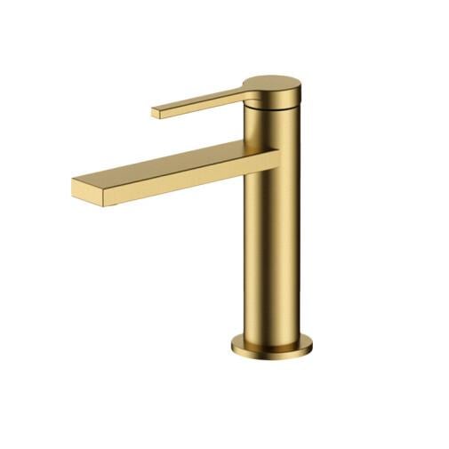 Змішувач для умивальника Nett VG-22 Золотий матовий (081150)