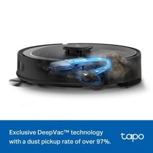 Робот-пылесос TP-Link Tapo RV30 Max Plus 2600 мАч Черный (26075356) - фото 10