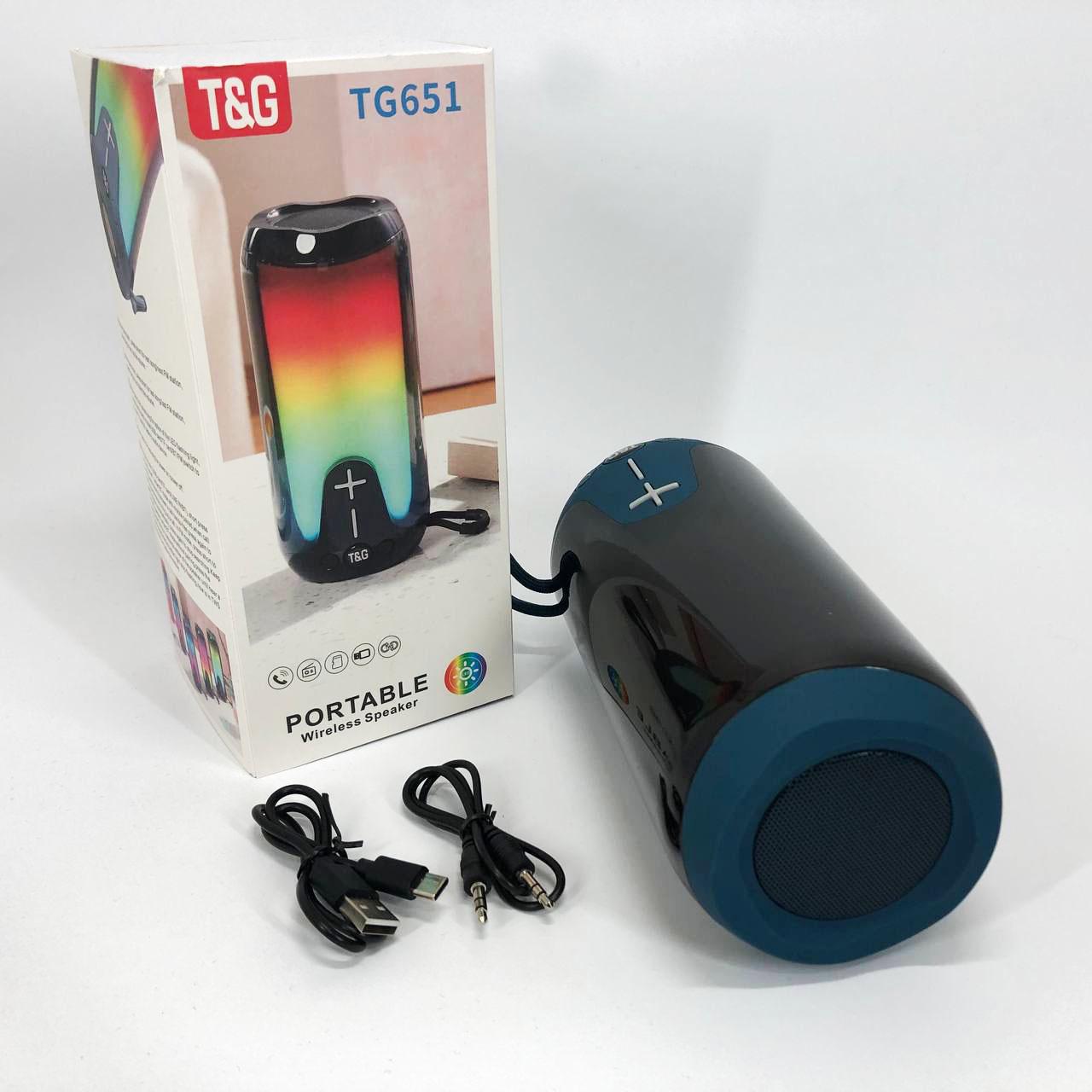 Колонка портивная Bluetooth TG651 с RGB (460698) - фото 8 Колонка портивная Bluetooth TG651 с RGB (460698) - фото 8
