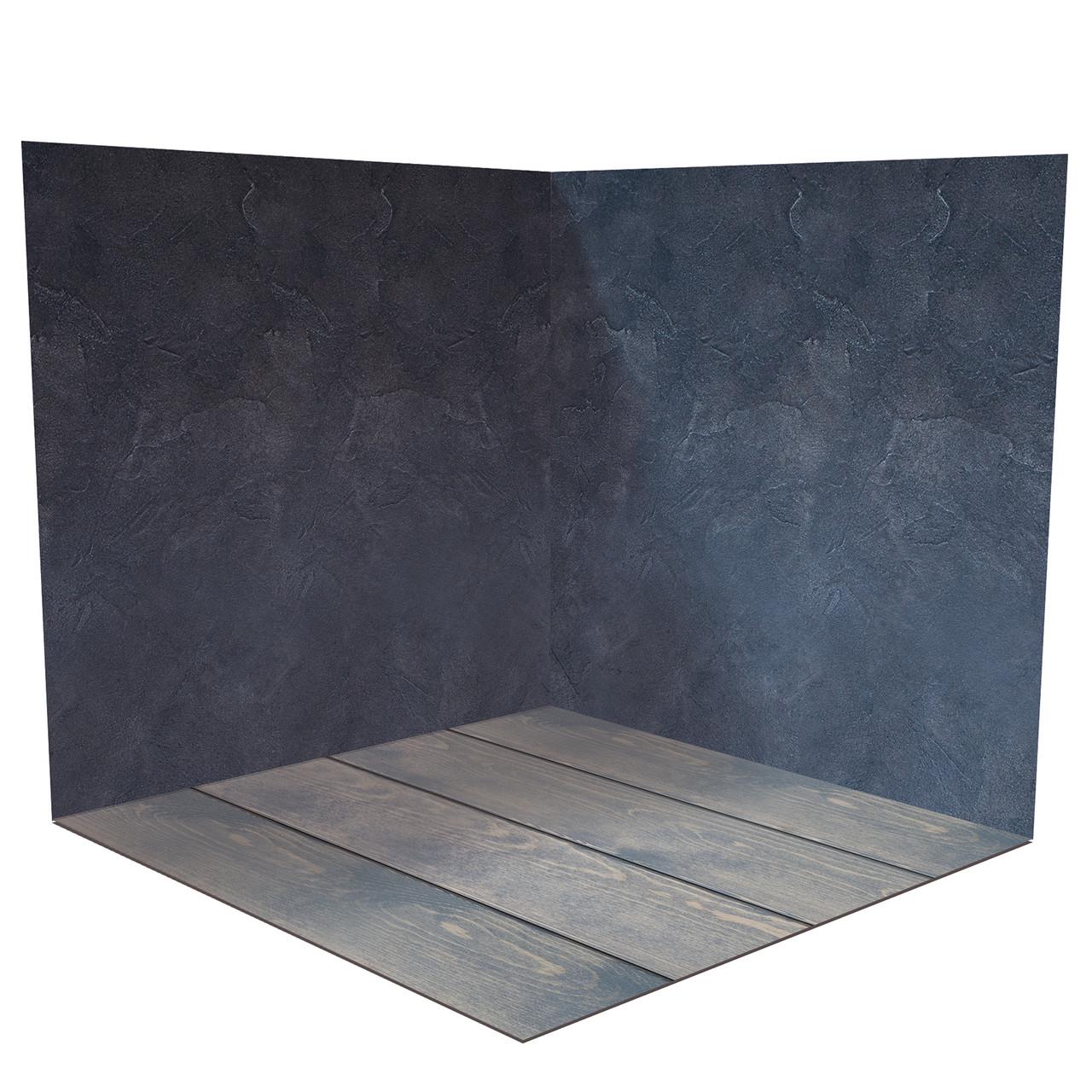 Фотофон виниловый угловой 100x100 см Frontlit 450 г/м2 №58005