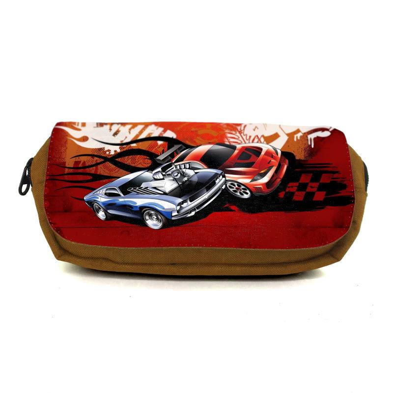 Пенал школьный Hot Wheels HW-001 Оранжевый (1480995237)
