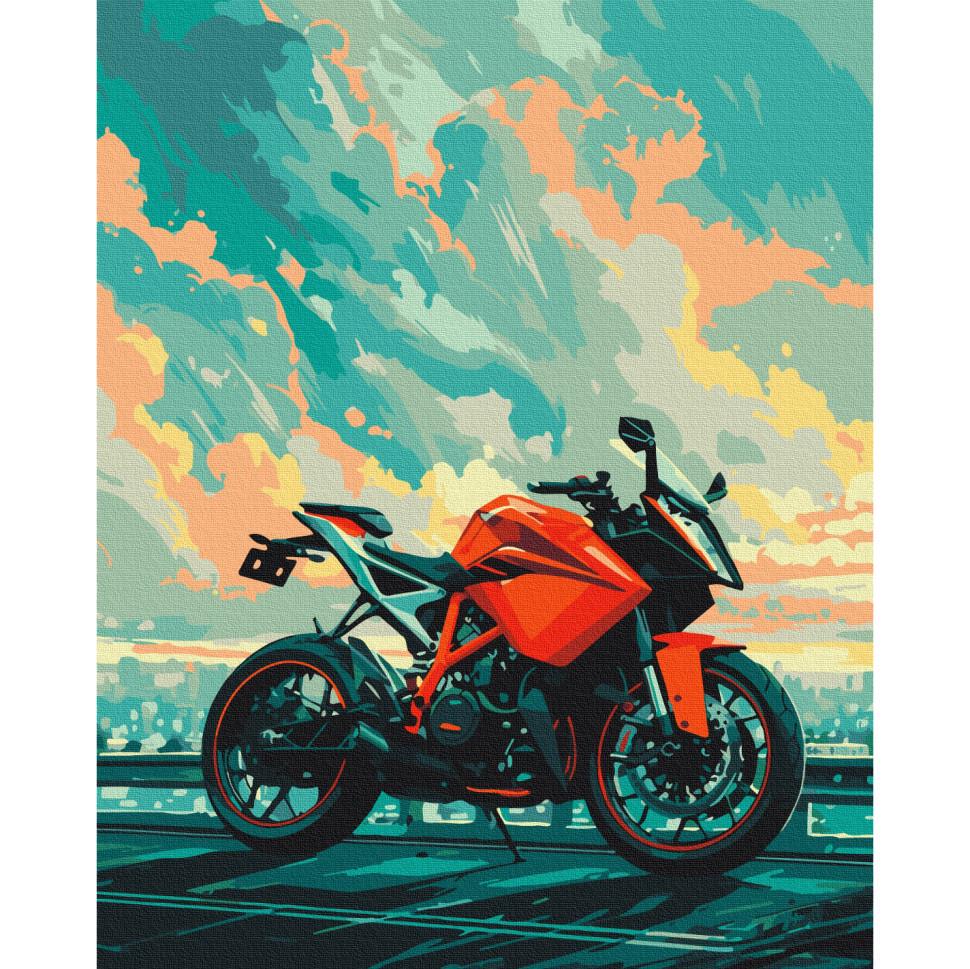 Картина за номерами Brushme Байк BS54129 40x50 см (RLT48034) Картина за номерами Brushme Байк BS54129 40x50 см (RLT48034)