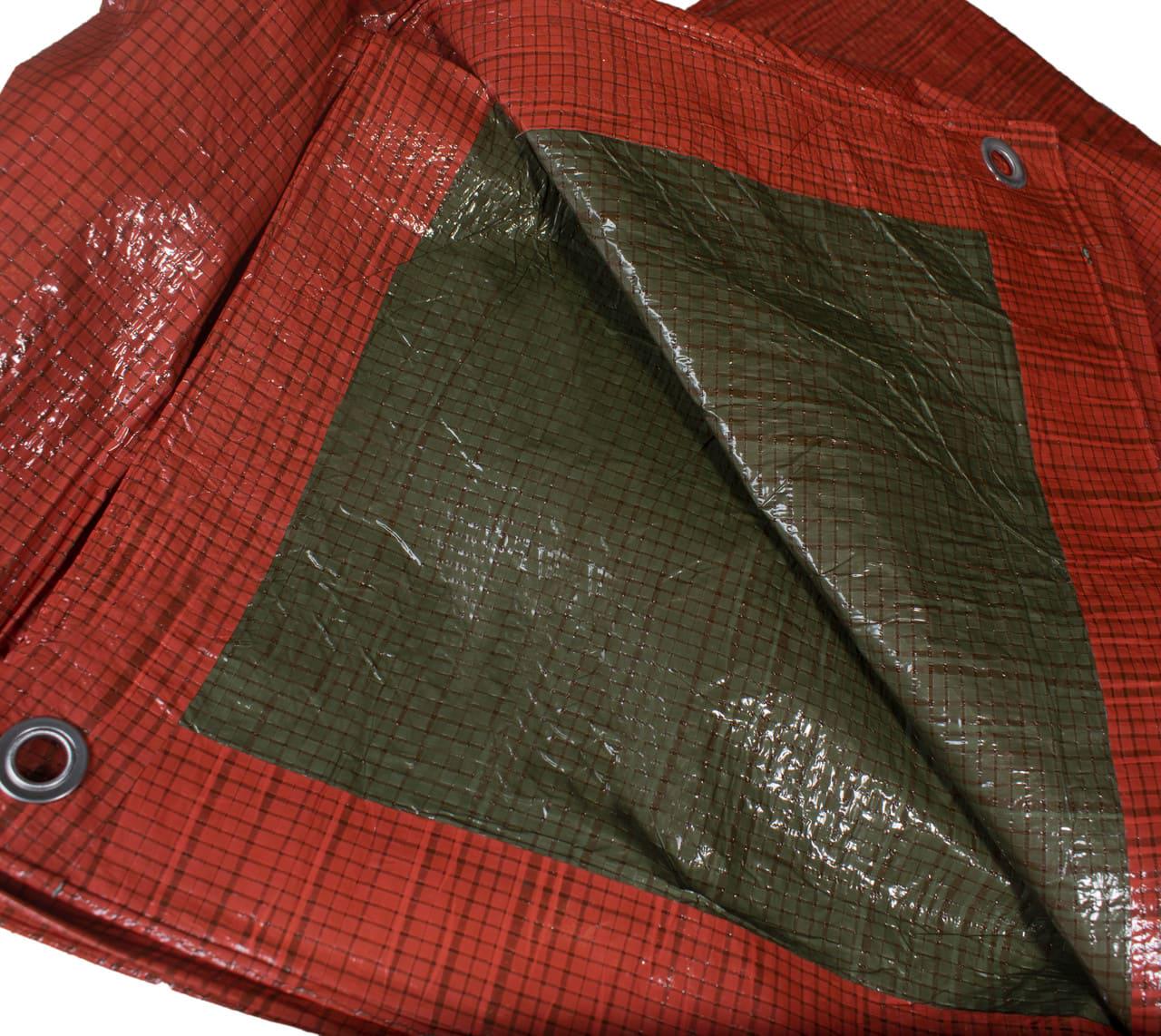 Тент 80 г/м2 10х12 м Зелено-оранжевый (FSSТЕНТ00081) - фото 4 Тент 80 г/м2 10х12 м Зелено-оранжевый (FSSТЕНТ00081) - фото 4