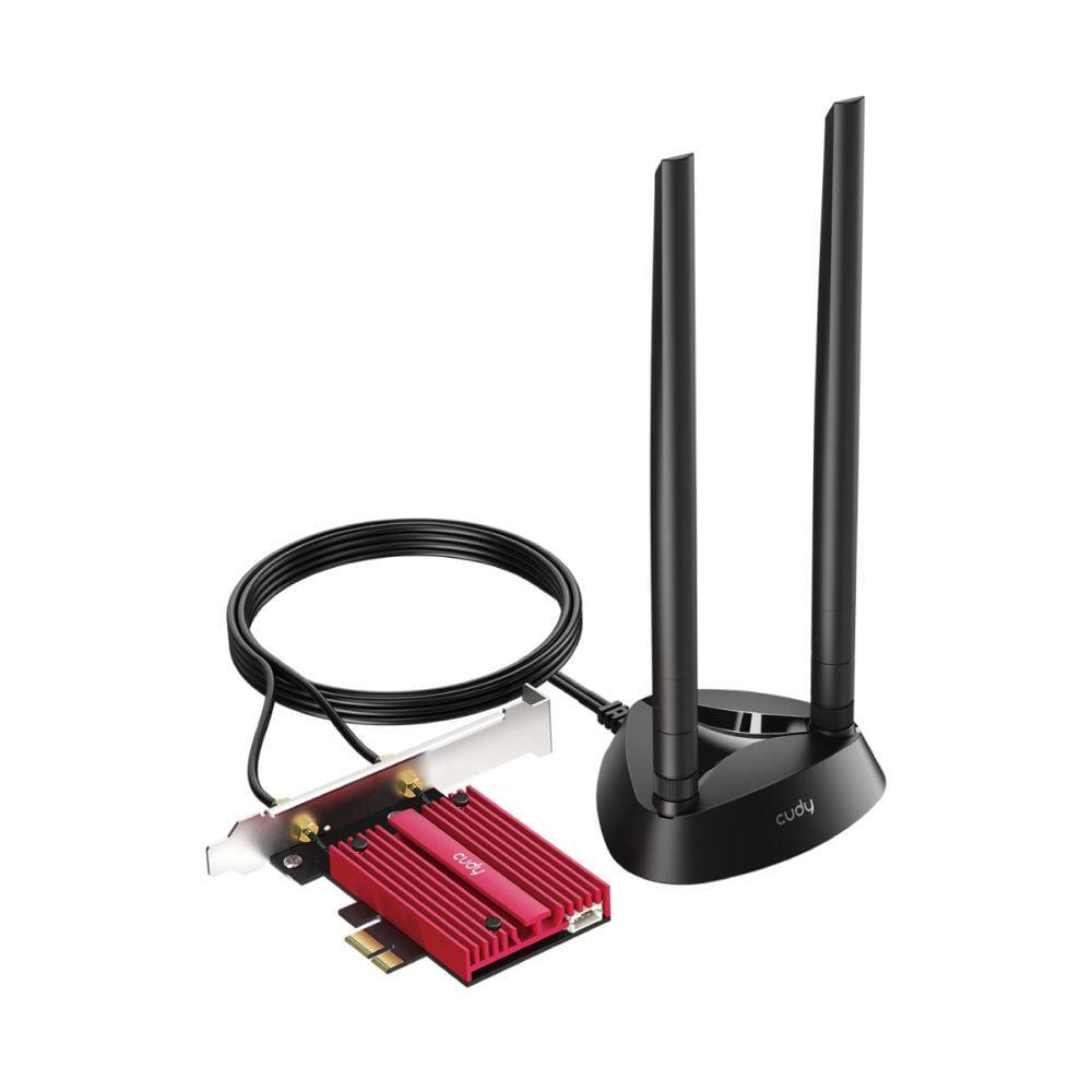 Адаптер WiFi 7 Cudy WE9300S BE9300 PCI Express трехдиапазонный с Bluetooth 5.4 (73-00599)