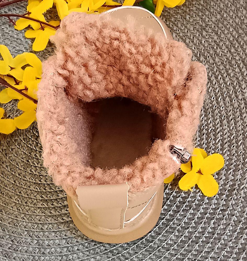 Ботинки зимние Diamond р. 26 Бежевый (118750010165) - фото 8 Ботинки зимние Diamond р. 26 Бежевый (118750010165) - фото 8