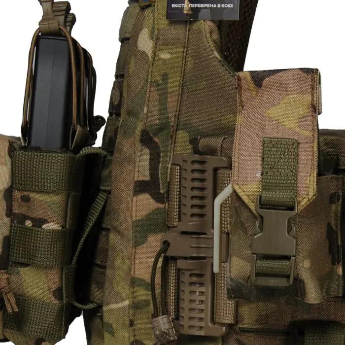 Плитоноска Warmor Gen6 PRO MAX Максимальний набір підсумків Мультикам - фото 2