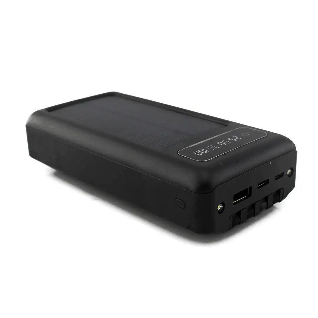 Повербанк 10000 mAh на солнечной батарее Черный (ws93361-2) Повербанк 10000 mAh на солнечной батарее Черный (ws93361-2)