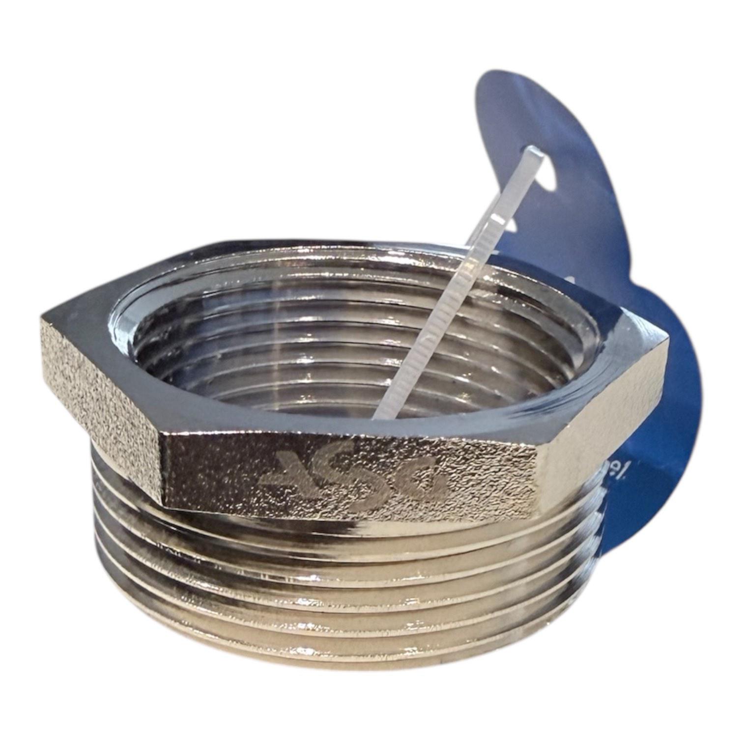 Футорка ASG 2"н х 1 1/2" в никель (00-00009531)