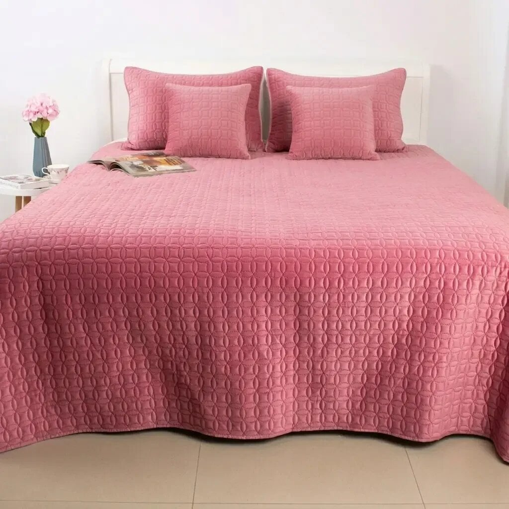Покрывало велюровое ТЕП VELOUR Mesa rose Мозаика 150x210 см Розовый (12607) Покрывало велюровое ТЕП VELOUR Mesa rose Мозаика 150x210 см Розовый (12607)