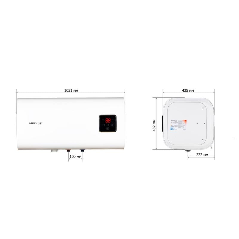 Бойлер MIXXUS EWH-14100 WH0616 100 л 2 кВт мокрый тен (253270) - фото 6 Бойлер MIXXUS EWH-14100 WH0616 100 л 2 кВт мокрый тен (253270) - фото 6