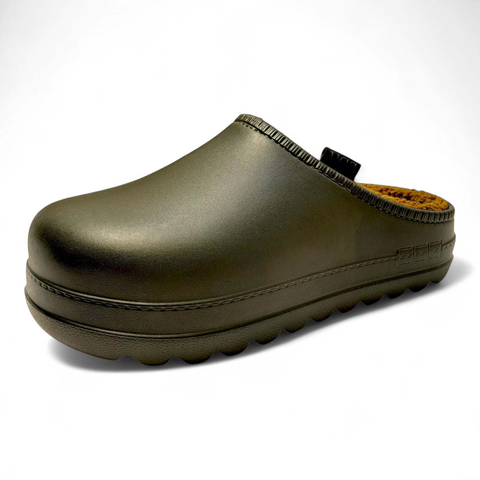 Сабо мужские утепленные GIPANIS р. 45 28,7 см Хаки (2798267927) - фото 3
