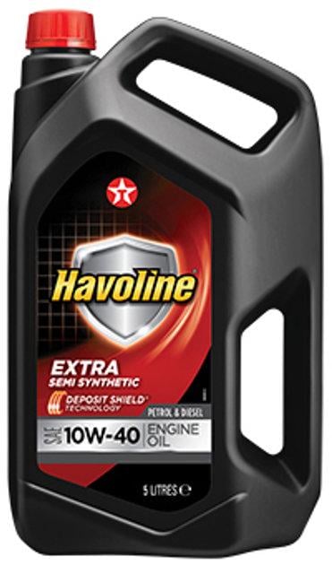 Моторное масло Texaco Havoline Extra A3/B3/B4 SN/CF 10W-40 5 л (840126LGV)