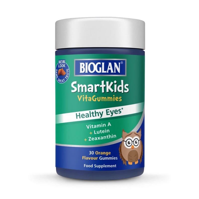 Вітаміни для очей дитячі з лютеїном і зеаксантином Bioglan SmartKids Healthy Eyes 30 жув. паст. Апельсин