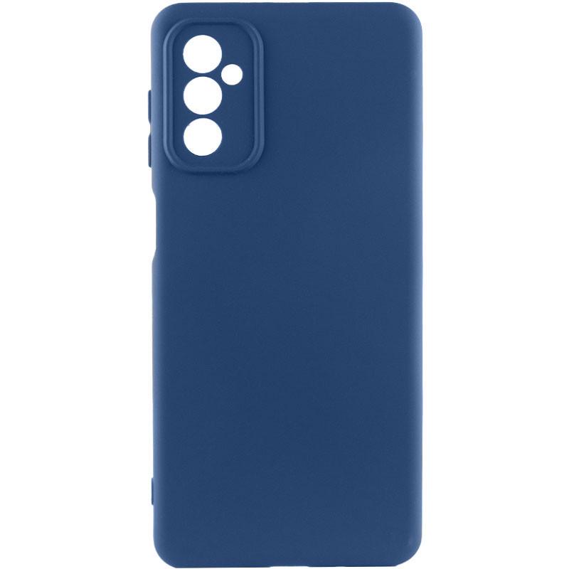 Противоударный чехол Silicone Cover Lakshmi Full Camera (A) для Samsung Galaxy A24 4G Navy Blue - фото 1