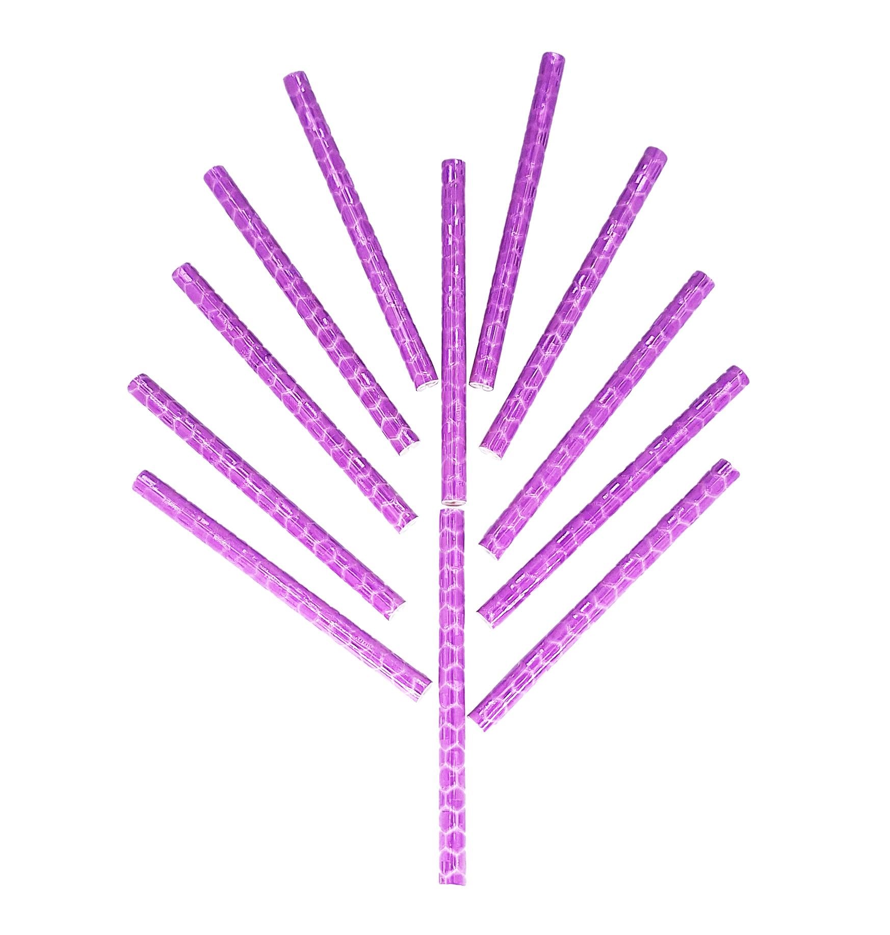 Світловідбивачі на шпиці колеса велосипеда 12 шт. Фіолетовий (G00010403)