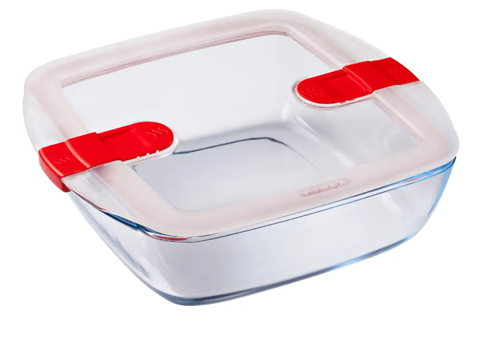 Форма скляна PYREX CK&HT з кришкою 23х15х6 см 1,1 л (215PH00/7245)
