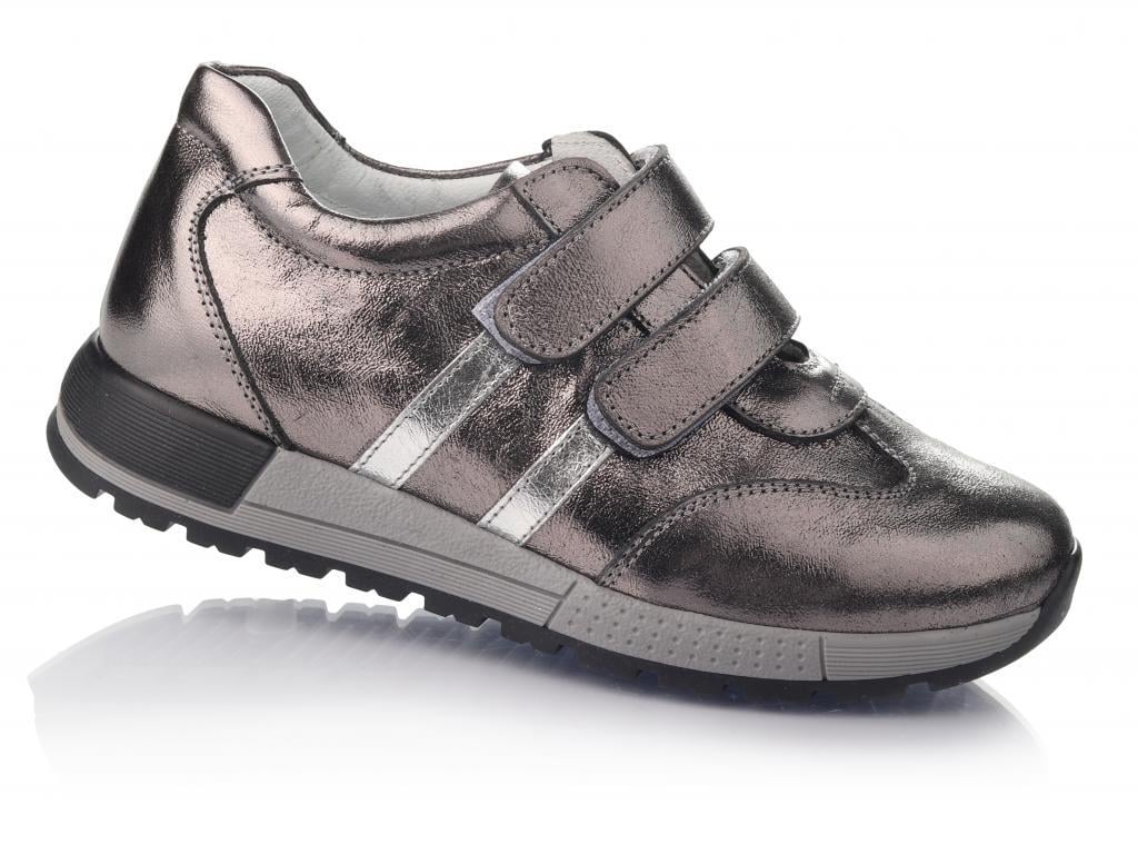 Кроссовки для девочек 800-1 р. 30 Темно-серебристый