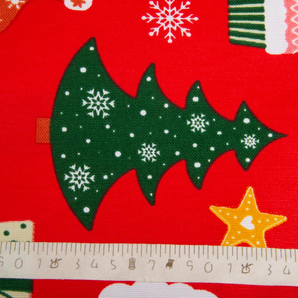 Тканина декоративна скатерна Санта бавовна з водовідштовхувальним просоченням 220 гр/м2 180 см Червоний (26933) - фото 6 Тканина декоративна скатерна Санта бавовна з водовідштовхувальним просоченням 220 гр/м2 180 см Червоний (26933) - фото 6