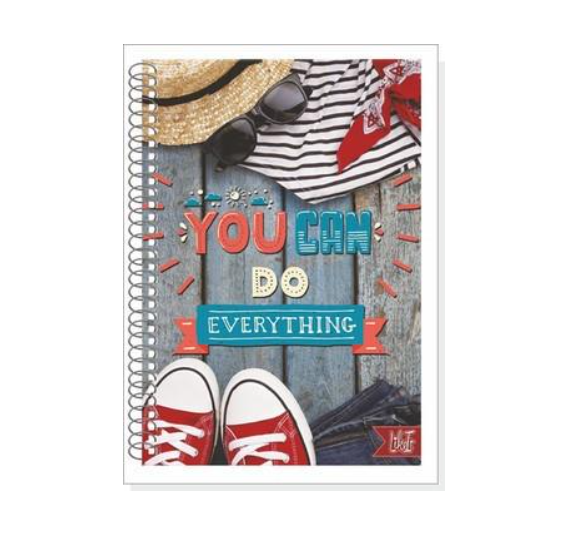 Блокнот Руслан А-5 80 листов пружина (RLN10110)