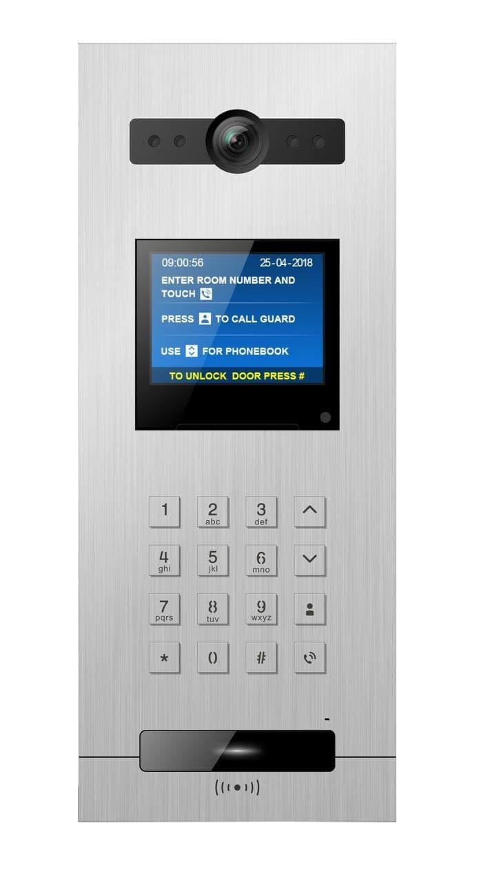 IP богатоабонентська панель виклику домофона Qualvision QV-ODS803SR