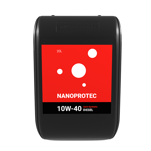 Моторна олива Nanoprotec 10W-40 Diesel Semi-Synthetic 20 л - фото 1