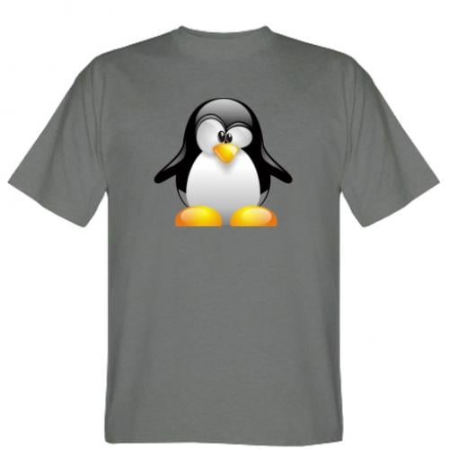 Футболка мужская Пингвин 2XL Темно-серый (231965-28-29228-XXL)