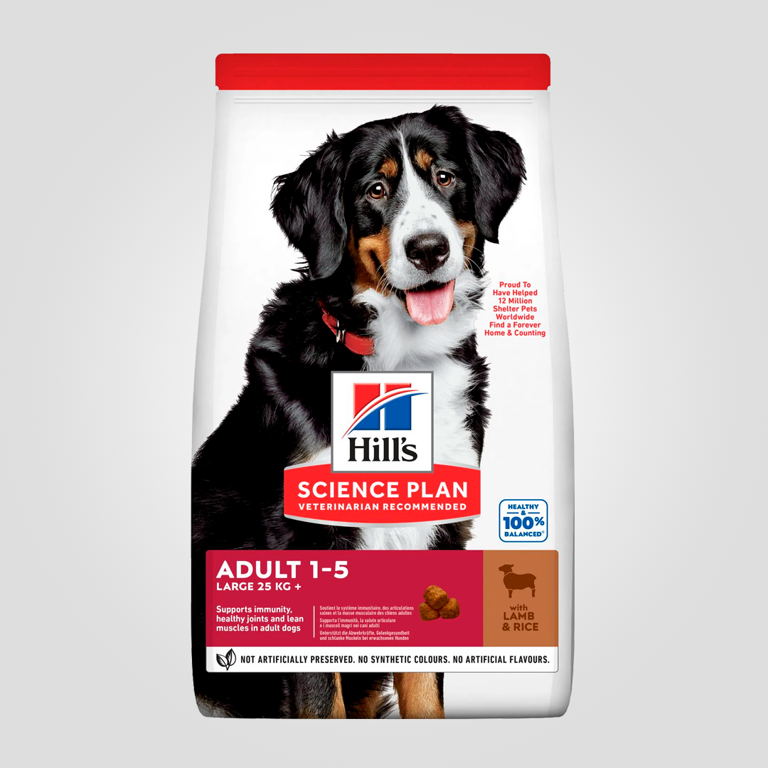 Корм сухой Hill's Science Plan Canine Large Breed для собак больших пород с ягненком и рисом 14 кг (2217685536)