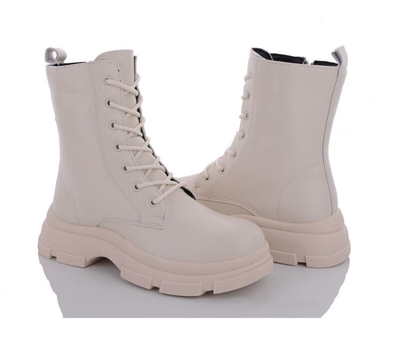Ботинки демисезонные женские SEVEN FA777833/36 р. 36 Бежевый