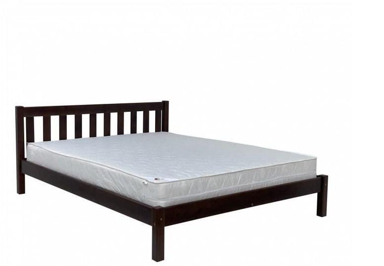 Кровать двуспальная деревянная Скиф Л-249 140х200 см Орех