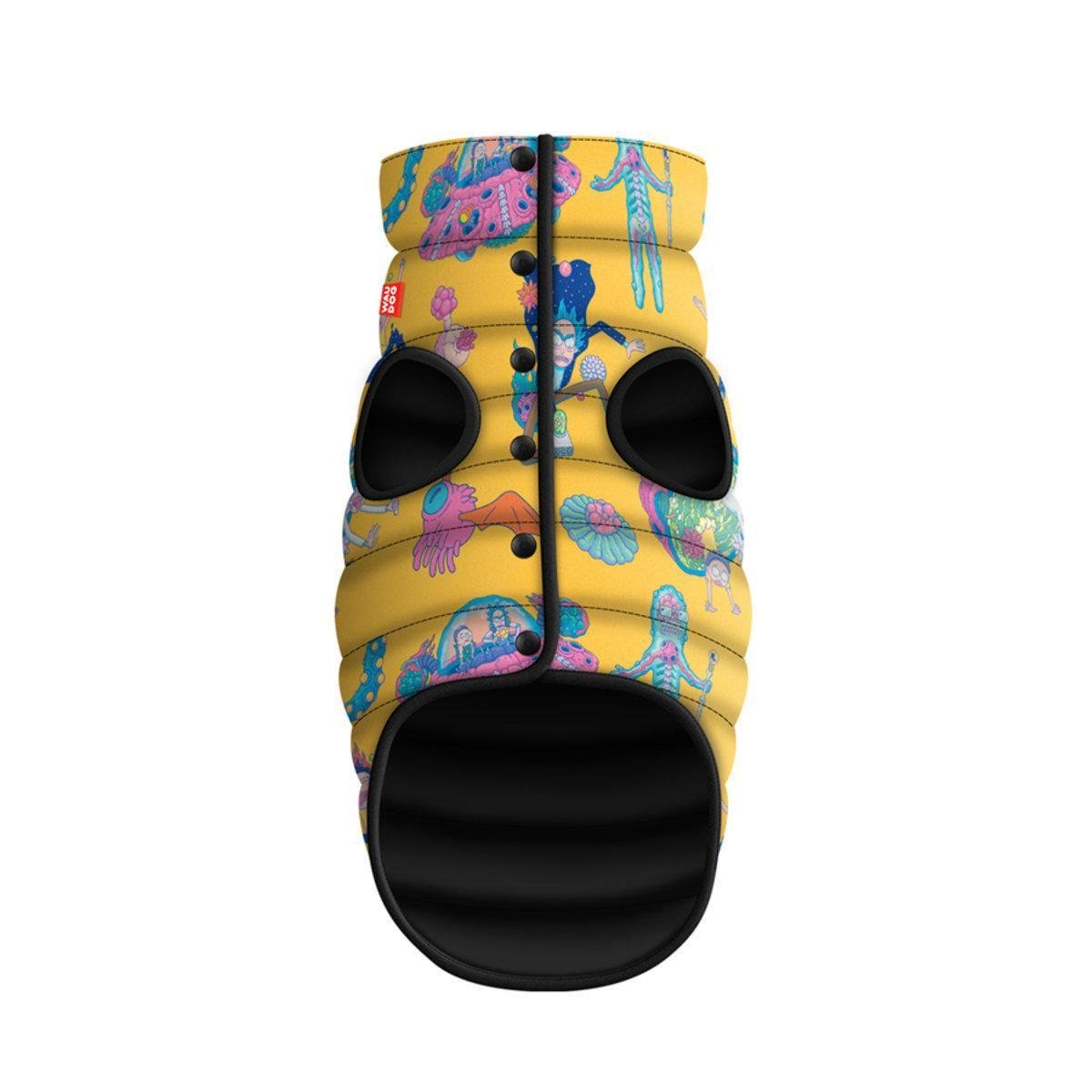 Курточка для собак Waudog Clothes Рік та Морті 3 L65 87-90х60-65 см (0965-0282 Col)