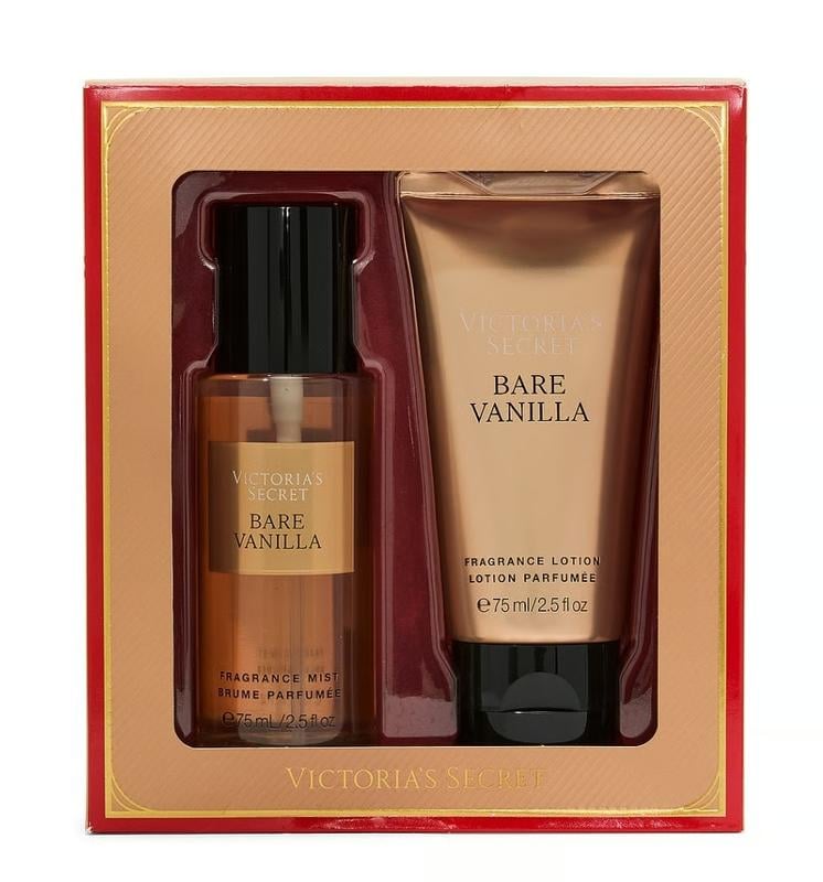 Подарочный набор victoria’s secret bare vanilla duo спрей и лосьон (2817057401)