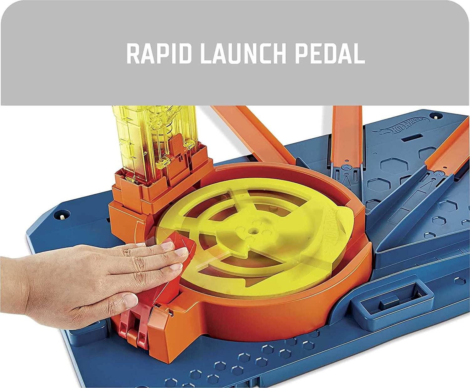 Трек Hot Wheels Track Builder Rapid Launch Builder Box - фото 5